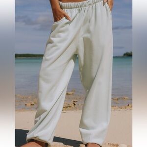 Daily Drills Cream Track Pants